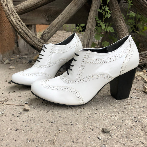 Mila - White Patent