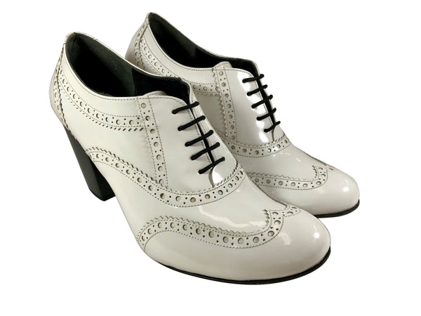 Mila - White Patent