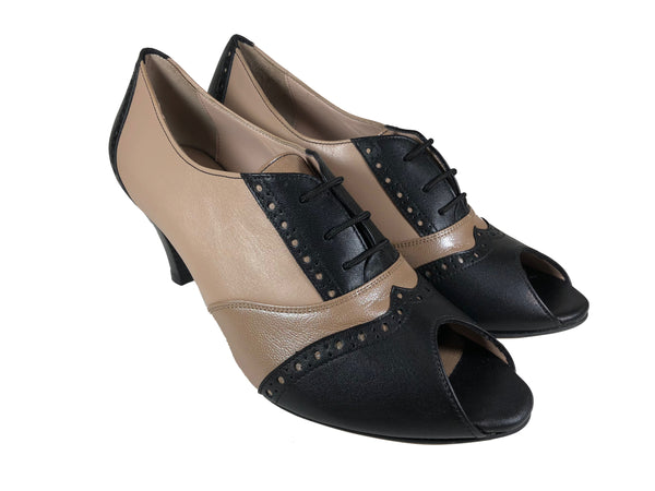 Bella Peep-Toe Taupe