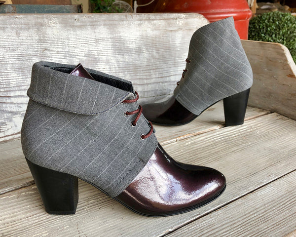 Abby - Striped Plum
