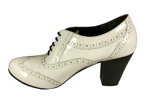 Mila - White Patent