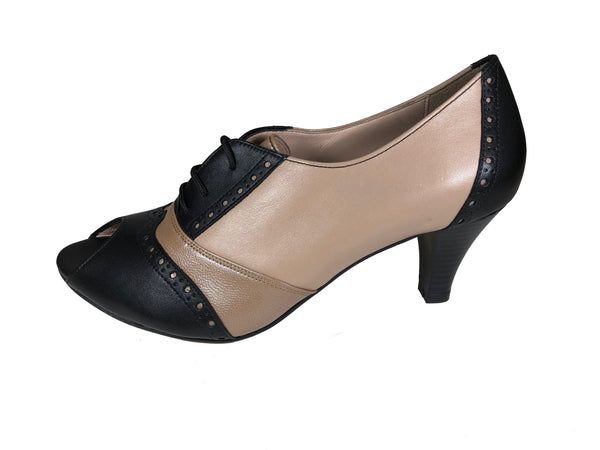 Bella Peep-Toe Taupe