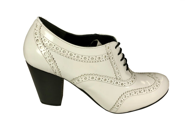 Mila - White Patent
