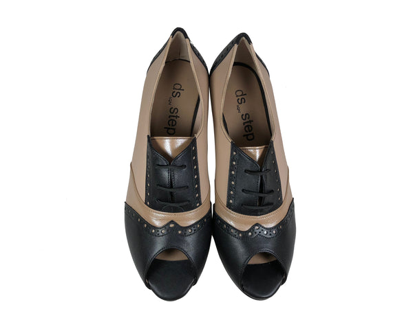 Bella Peep-Toe Taupe